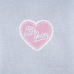"His Loss" Breakup Heart Needlepoint Canvas